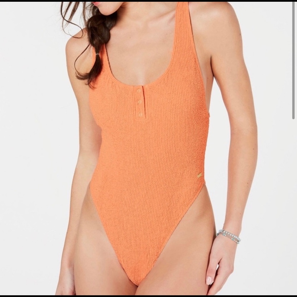 Roxy orange one piece swimsuit - New without tags